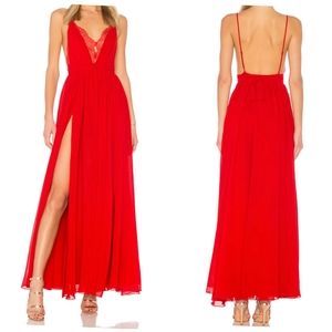 Micheal Costello, red gown sz S